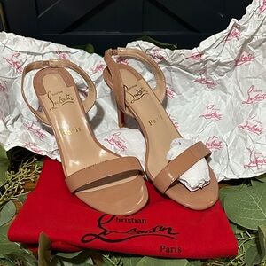 DHGate Red Bottoms 39 Nude Heels